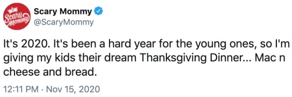 Thanksgiving 2020 Tweets (28 pics)