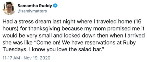 Thanksgiving 2020 Tweets (28 pics)