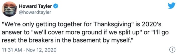 Thanksgiving 2020 Tweets (28 pics)