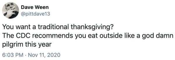 Thanksgiving 2020 Tweets (28 pics)