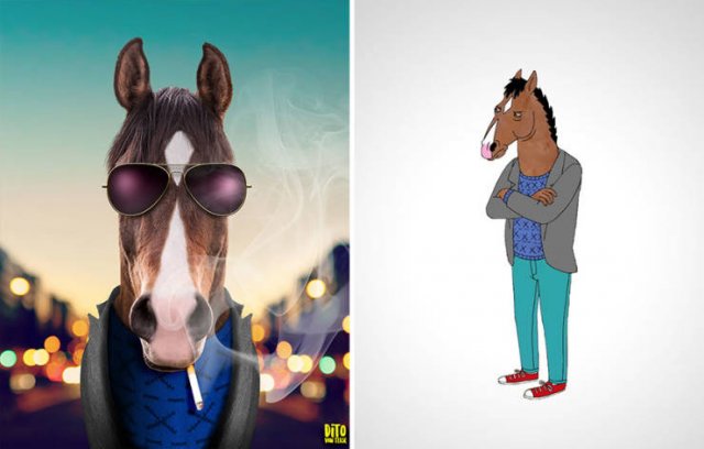 Cartoon Characters Were Reimagined As A Real Creatures (30 pics)