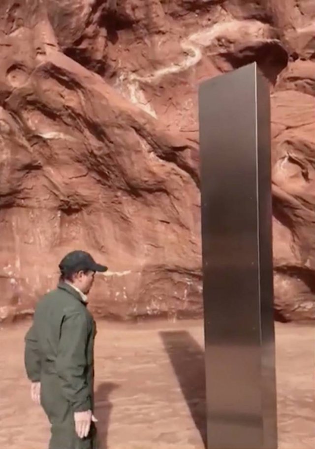 metal monolith utah