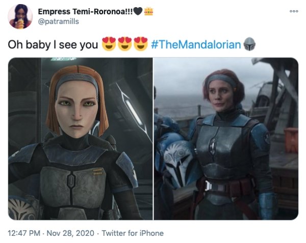 The Latest 'Mandalorian' Episode Tweets (24 pics)