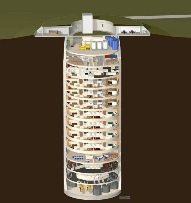 How $3 Million Luxury Survival Bunker Look Inside (35 pics)