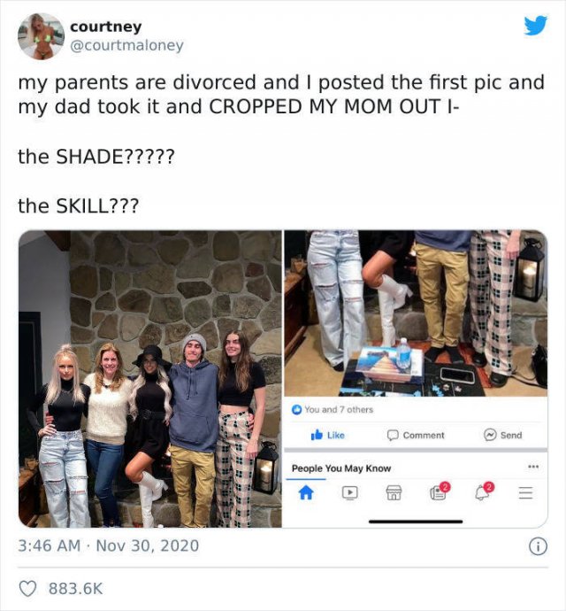 How To Photoshop Your Ex-Wife Out Of A Family Photo (16 pics)