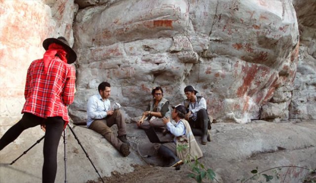 Prehistoric Paintings Were Discovered In Amazon Rainforest (15 pics)