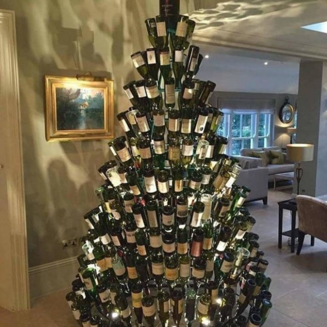 Unusual Christmas Tree Ideas (22 pics)