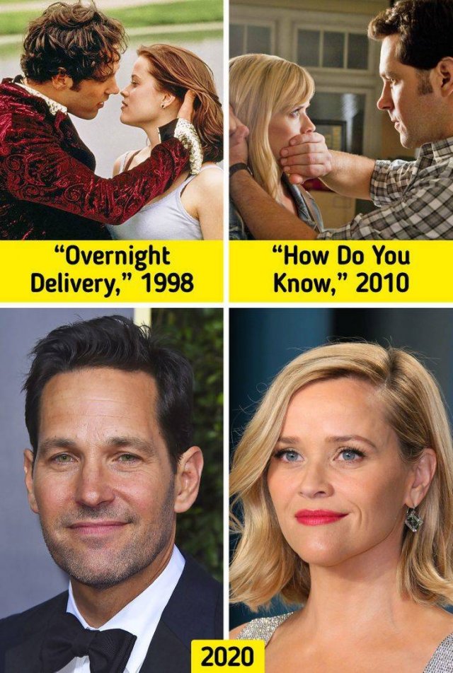 Iconic Movie Couples: Then And Now (20 pics) Iconic Movie Couples: Then And Now (20 pics)