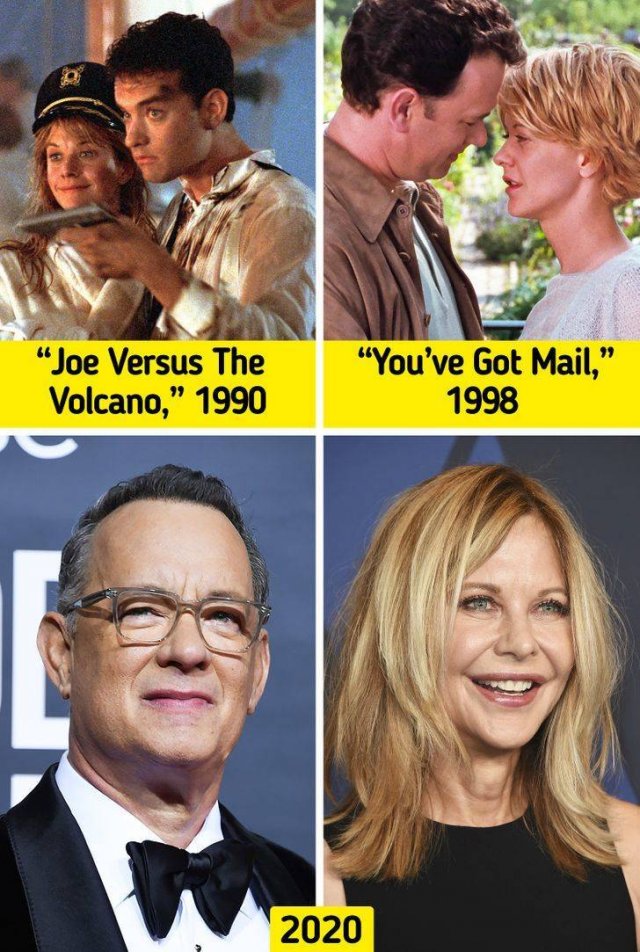Iconic Movie Couples: Then And Now (20 pics) Iconic Movie Couples: Then And Now (20 pics)
