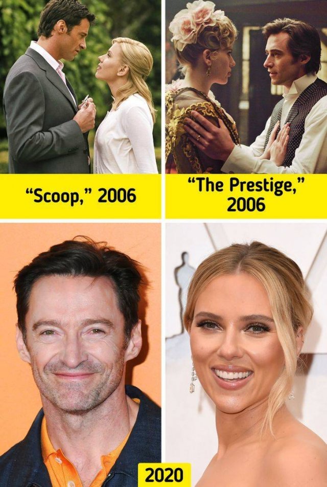 Iconic Movie Couples: Then And Now (20 pics) Iconic Movie Couples: Then And Now (20 pics)
