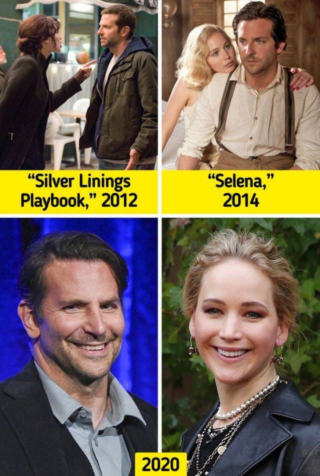 Iconic Movie Couples: Then And Now (20 pics) Iconic Movie Couples: Then And Now (20 pics)