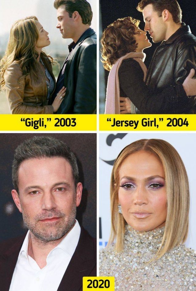 Iconic Movie Couples: Then And Now (20 pics) Iconic Movie Couples: Then And Now (20 pics)