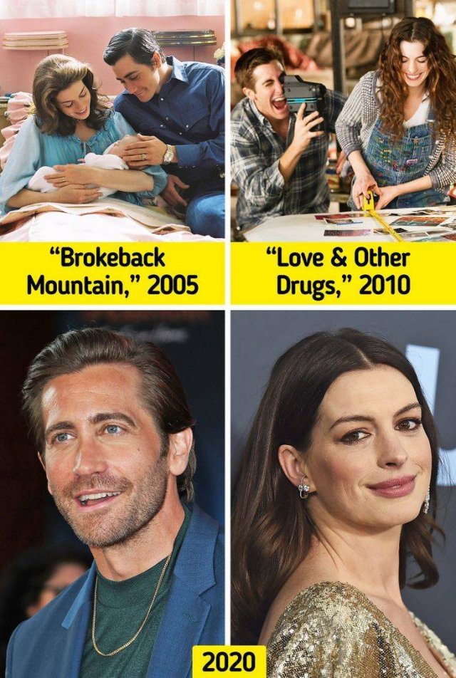 Iconic Movie Couples: Then And Now (20 pics) Iconic Movie Couples: Then And Now (20 pics)