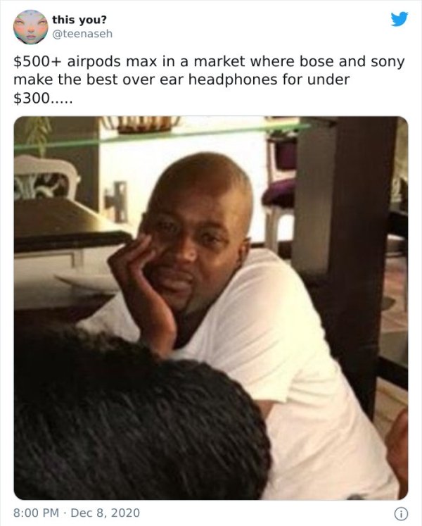 Internet Reacts To The New $549 AirPods Max (30 pics)