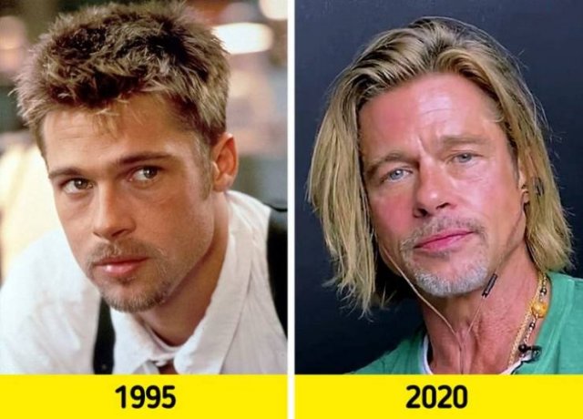'People' Most Attractive Men: Then And Now (18 pics)