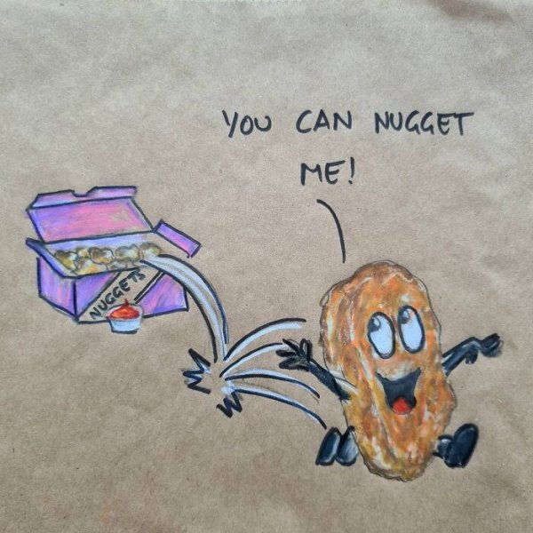 Lunch Bag Cartoons (42 pics)