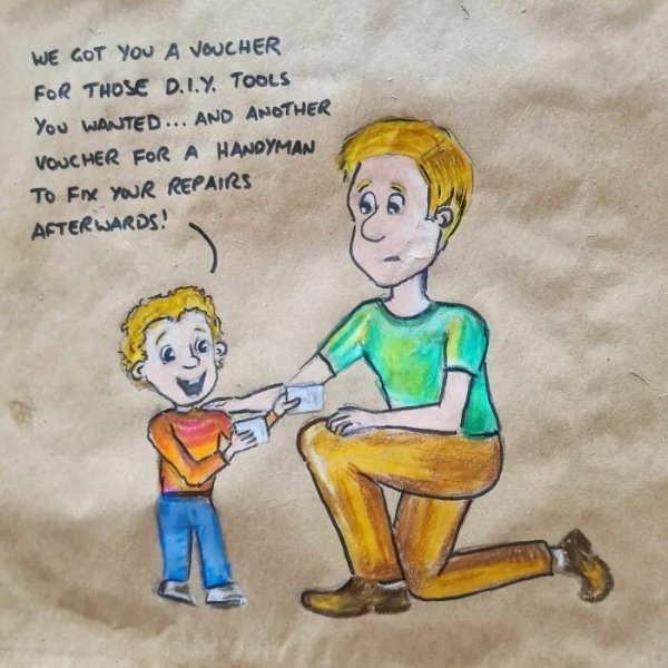 Lunch Bag Cartoons (42 pics)