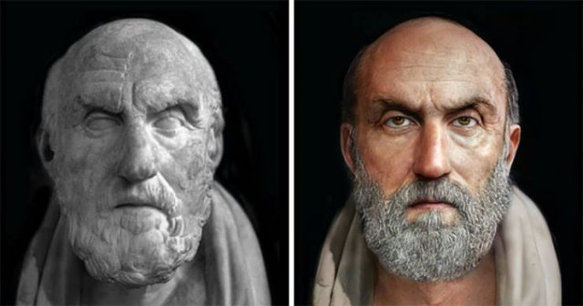 Restored Faces Of Historical Figures (24 Pics)