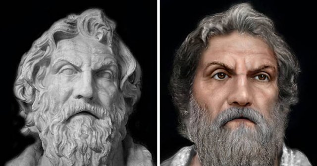 Restored Faces Of Historical Figures (24 pics)