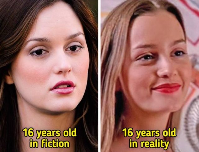 Actors On-Screen Age Differ A Lot From Real Life Age (11 pics)
