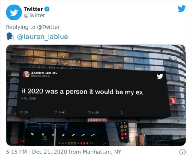 New 2021 Year Tweets (10 pics)