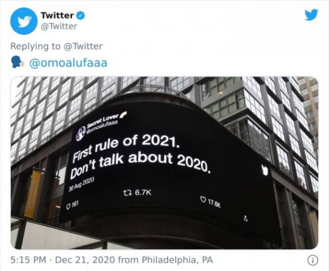 New 2021 Year Tweets (10 pics)