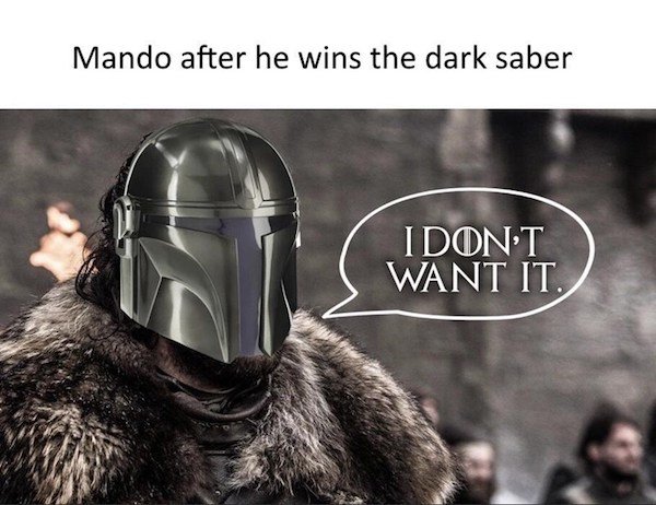 'Mandalorian' Series Memes (40 pics)