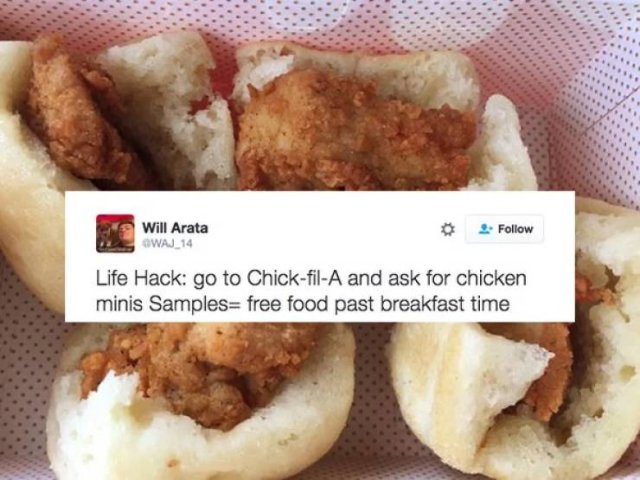 'Chick-Fil-A' Hacks (22 pics)