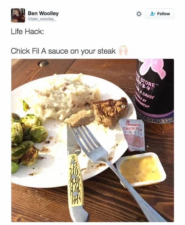 'Chick-Fil-A' Hacks (22 pics)