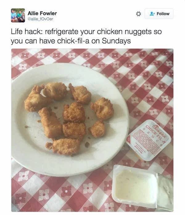 'Chick-Fil-A' Hacks (22 pics)