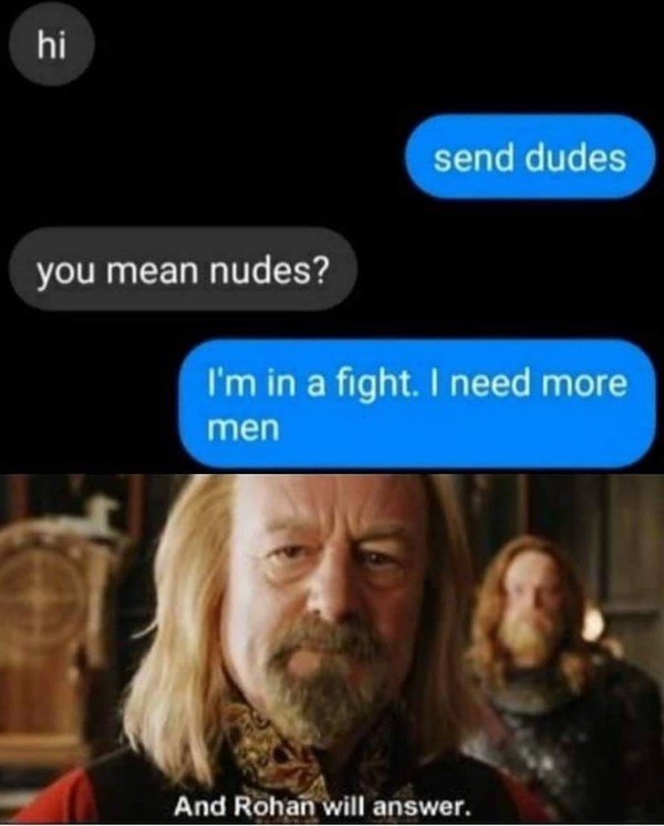 LOTR Memes (37 pics)