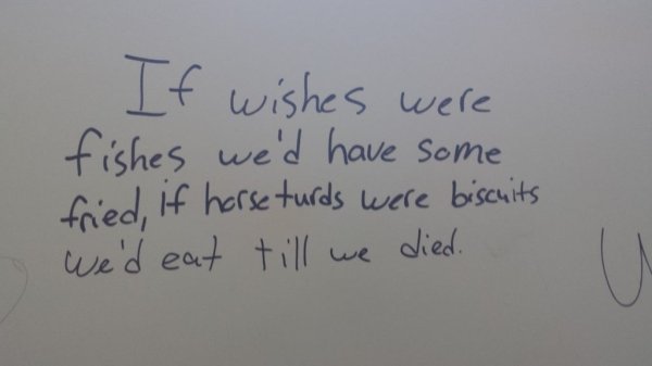 Bathroom Wall Writings (36 pics)