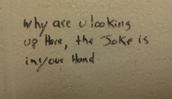 Bathroom Wall Writings (36 pics)