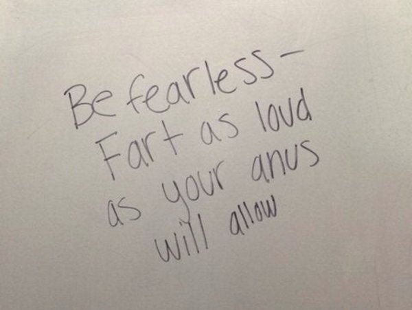 Bathroom Wall Writings (36 pics)