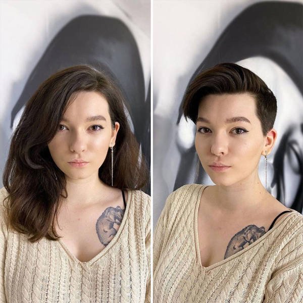 Women With Short Hair (30 pics)