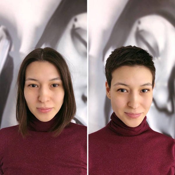 Women With Short Hair (30 pics)