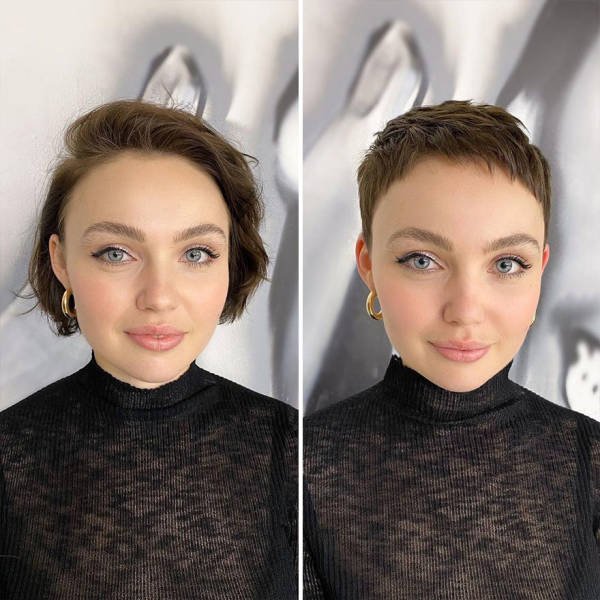 Women With Short Hair (30 pics)