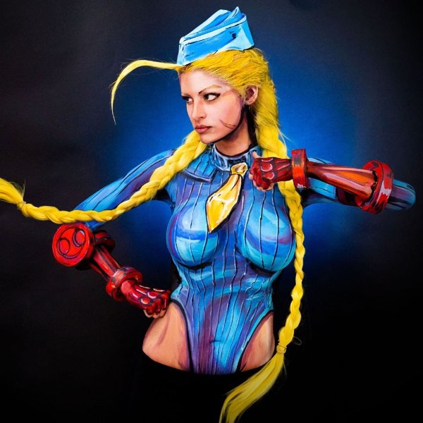 Fantastic Body Painting (30 pics)