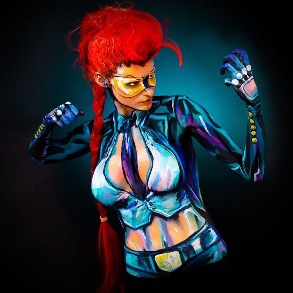 Fantastic Body Painting (30 pics)