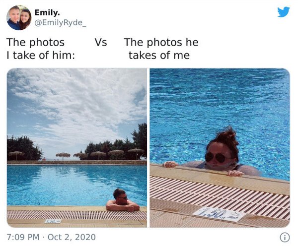 How Men And Women Take Photos (30 pics)