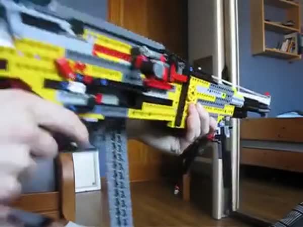Lego Blowback Machine Gun