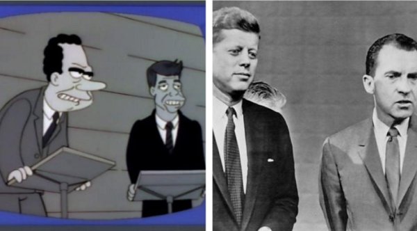 Iconic Photos Recreated By 'The Simpsons' (15 pics)