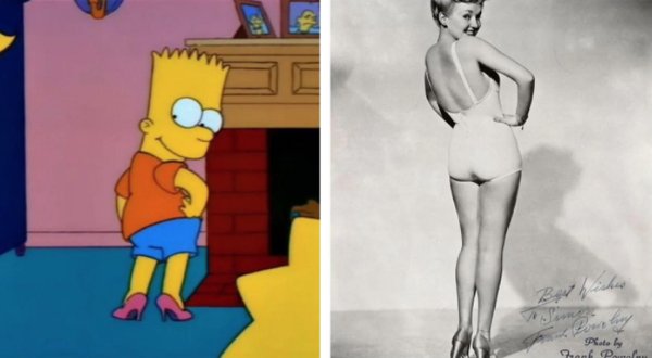 Iconic Photos Recreated By 'The Simpsons' (15 pics)