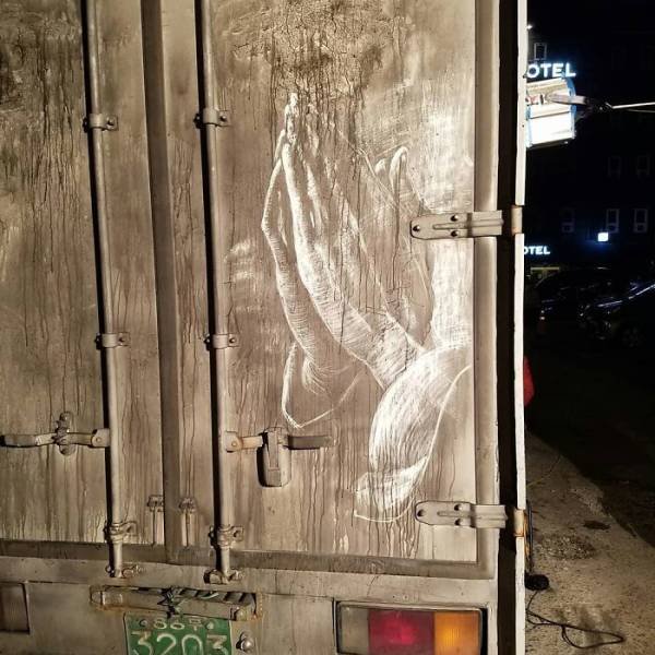 Art On A Dirty Trucks (35 pics)