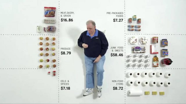 Groceries People Buy For $100 (23 pics)