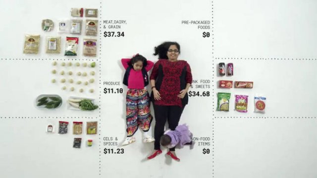 Groceries People Buy For $100 (23 pics)