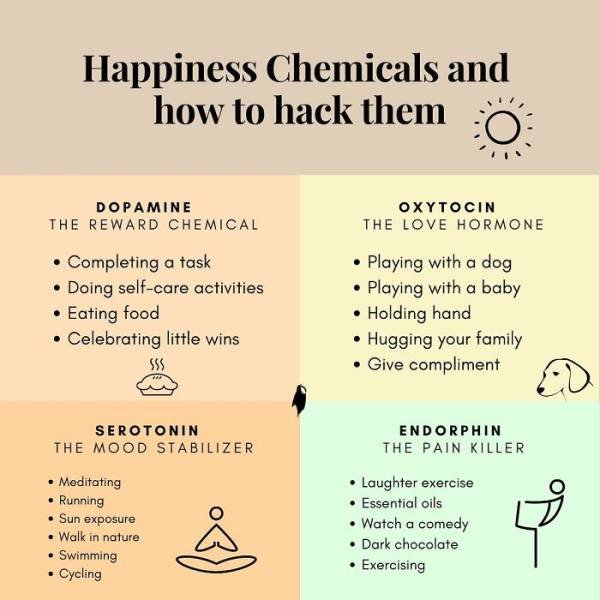How Easily Activate Your Happiness Chemicals (25 pics)