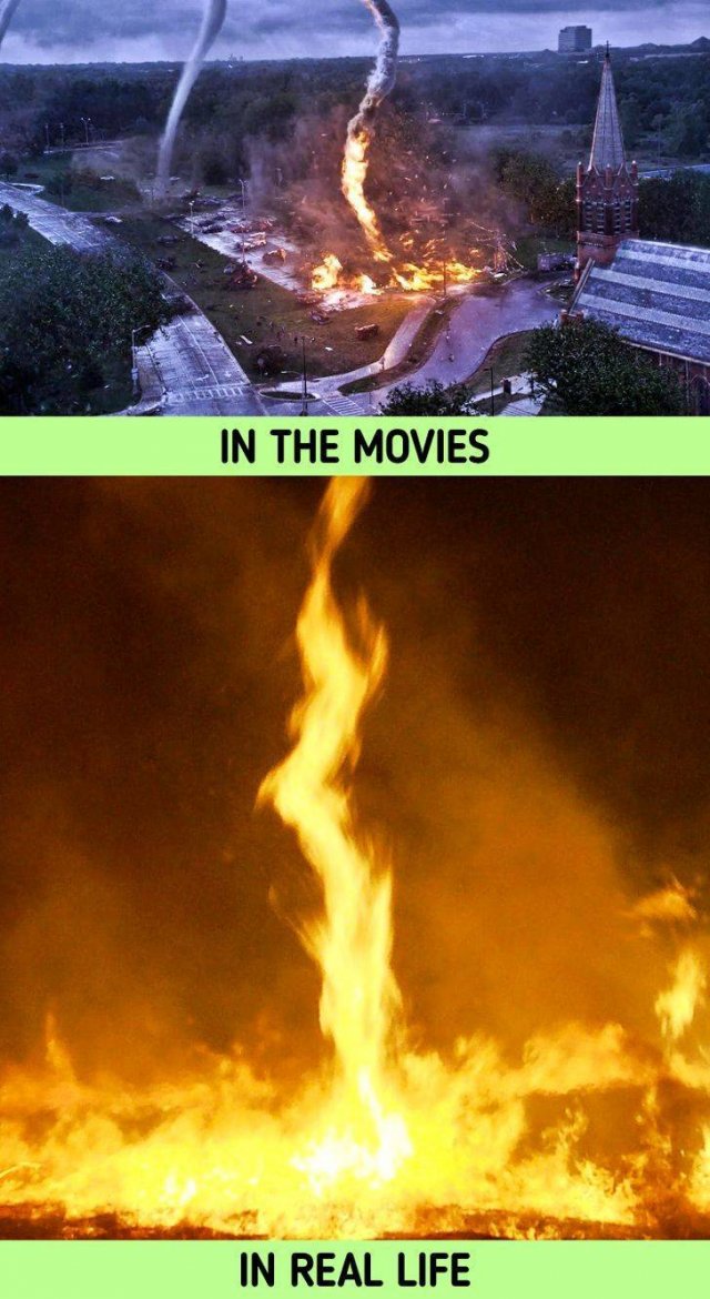 Things In Movies And In Real Life (20 pics) Things In Movies And In Real Life (20 pics)