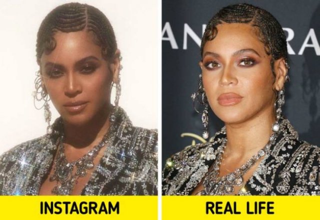 Celebs In Instagram And In Real Life (18 pics)