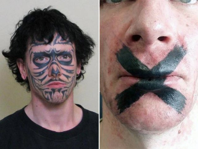 Bad Face Tattoos (21 pics)